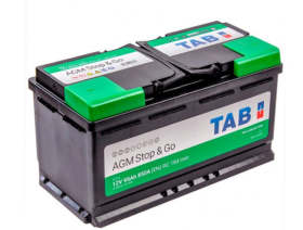 Аккумулятор TAB AGM Stop&Go 95 Ач 850 А обр. пол. 1
