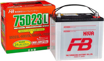 Аккумулятор FB SUPER NOVA 75D23L 65Ач 620А обр. пол.