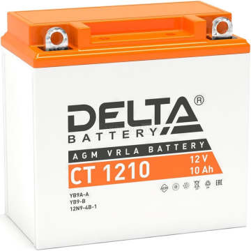 Аккумулятор DELTA CT 1210 10Ач 100А прямая пол.