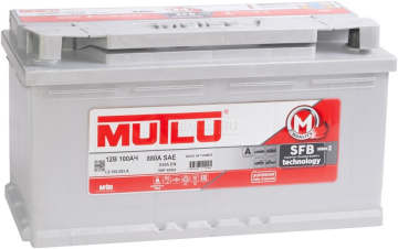 Аккумулятор MUTLU Mega Calcium 100R 100Ач 830А обр. пол.
