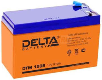 Аккумулятор Delta DTM 1209 9Ач 100А универс. пол.