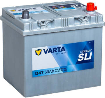 Аккумулятор VARTA SLI D47 (60R) 60Ач 540А обр. пол.