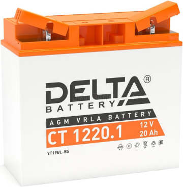 Аккумулятор DELTA CT 1220.1 20Ач 260А обр. пол.