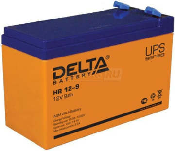 Аккумулятор Delta HR 12-9 9Ач универс. пол.