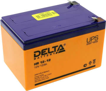 Аккумулятор Delta HR 12-12 12Ач универс. пол.