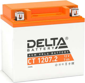 Аккумулятор DELTA CT 1207.2 7Ач 130А обр. пол.