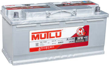 Аккумулятор MUTLU Mega Calcium 110R 920A 393x175x190 110Ач обр. пол.