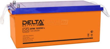 Аккумулятор Delta DTM 12250 L 250Ач универс. пол.