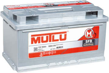 Аккумулятор MUTLU Mega Calcium 85RS 85Ач 800А обр. пол.