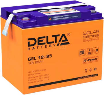 Аккумулятор Delta GEL 12-85 85Ач универс. пол.