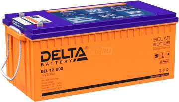 Аккумулятор Delta GEL 12-200 200Ач универс. пол.