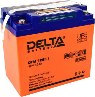 Аккумулятор Delta DTM 1255 I 55Ач универс. пол.
