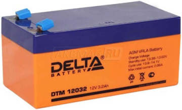 Аккумулятор Delta DTM 12032 4Ач универс. пол.