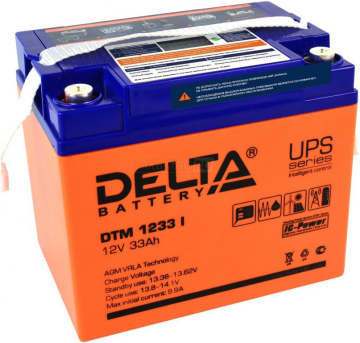 Аккумулятор Delta DTM 1233 I 33Ач универс. пол.