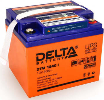 Аккумулятор Delta DTM 1240 I 40Ач универс. пол.