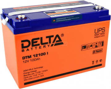 Аккумулятор Delta DTM 12100 I 100Ач универс. пол.