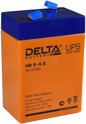 Аккумулятор Delta HR 6-4.5 5Ач универс. пол.