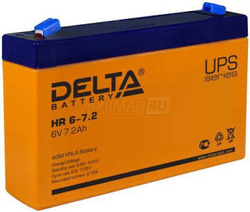 Аккумулятор Delta HR 6-7.2 8Ач универс. пол.