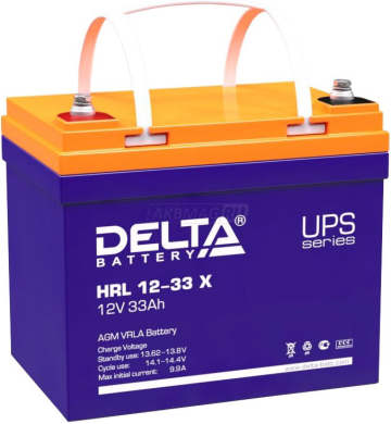 Аккумулятор Delta HRL 12-33 X 33Ач 330А универс. пол.