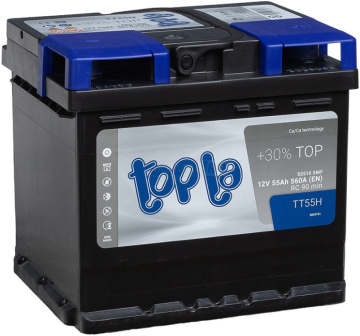Аккумулятор Topla Top 55R 55Ач 560А обр. пол.