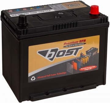 Аккумулятор BOST EFB S95 75Ач 760А обр. пол.