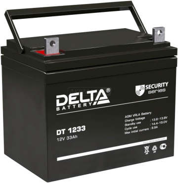 Аккумулятор Delta DT 1233 33Ач универс. пол.
