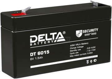 Аккумулятор Delta DT 6015 2Ач универс. пол.