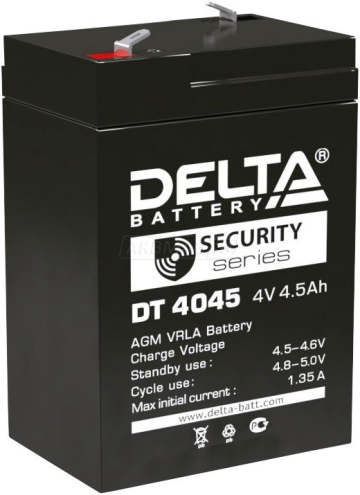 Аккумулятор Delta DT 4045 5Ач универс. пол.