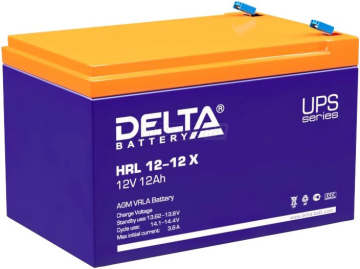 Аккумулятор Delta HRL 12-12 X 12Ач 160А универс. пол.