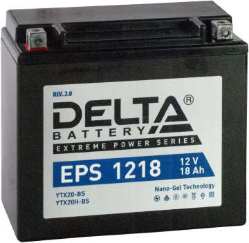 Аккумулятор DELTA EPS 1218 18Ач 245А прямая пол.
