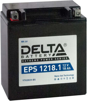 Аккумулятор DELTA EPS 1218.1 18Ач 195А прямая пол.