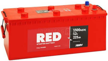 Аккумулятор RED 225 euro 225Ач 1500А обр. пол.