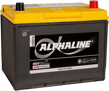 Аккумулятор AlphaLINE AGM AX S65D26L 75R 75Ач 720А обр. пол.
