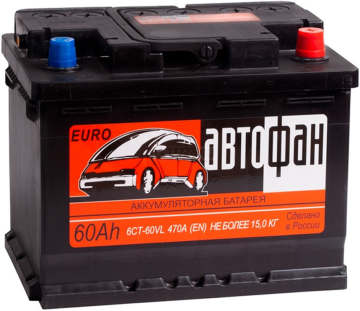 Аккумулятор АвтоФан 60R