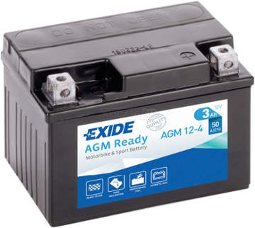 Аккумулятор EXIDE AGM 12-4 3Ач 50А обр. пол.
