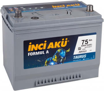 Аккумулятор INCI AKU Formul A 75R 75Ач 600А обр. пол.