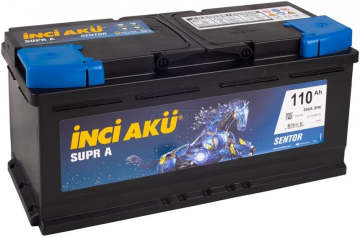 Аккумулятор INCI AKU Supr A 110R 850A 394x175x190 110Ач обр. пол.