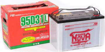 Аккумулятор FB SUPER NOVA 95D31L 80Ач 740А обр. пол.