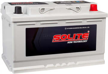 Аккумулятор SOLITE AGM 80R 800A 315x175x190 80Ач обр. пол.
