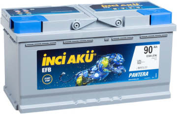 Аккумулятор INCI AKU EFB 90R 90Ач 830А обр. пол.
