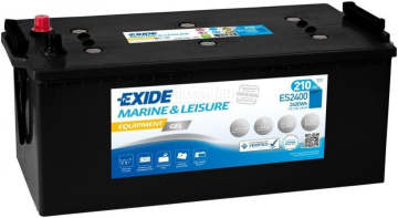 Аккумулятор EXIDE MARINE EQUIPMENT GEL 210R ES2400 210Ач 1030А обр. пол.