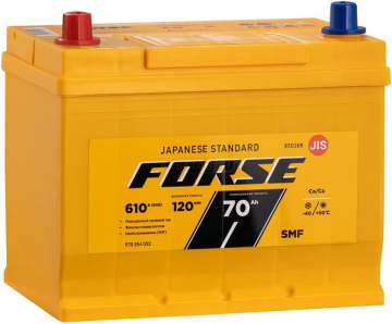 Аккумулятор FORSE 70L 70Ач 680А прям. пол.