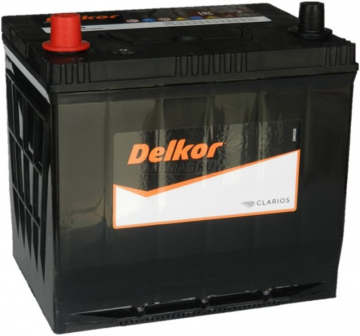 Аккумулятор DELKOR 70L (80D23R) 70Ач 600А прям. пол.