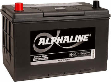 Аккумулятор AlphaLINE EFB SE T110R (115D31R) 80Ач 800А прям. пол.