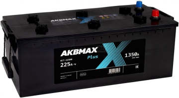 Аккумулятор AKBMAX PLUS 225 euro 225Ач 1350А обр. пол.