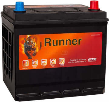 Аккумулятор RUNNER 60R RB604 60Ач 500А обр. пол.