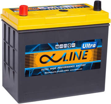 Аккумулятор AlphaLINE Ultra 75B24R (59L) 59Ач 550А прям. пол.