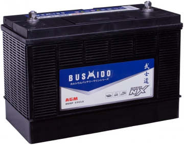 Аккумулятор BUSHIDO AGM MARINE M31-950 100Ач 1100А универс. пол.