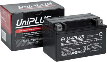Аккумулятор UNIPLUS EB7A-4 6Ач 100А прямая пол.