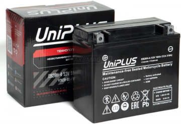 Аккумулятор UNIPLUS EB20H-4 18Ач 310А прямая пол.